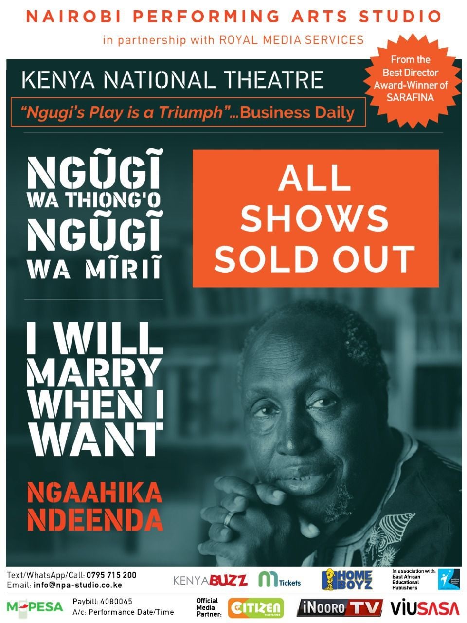 I Will Marry When I Want/ Ngaahika Ndeenda
