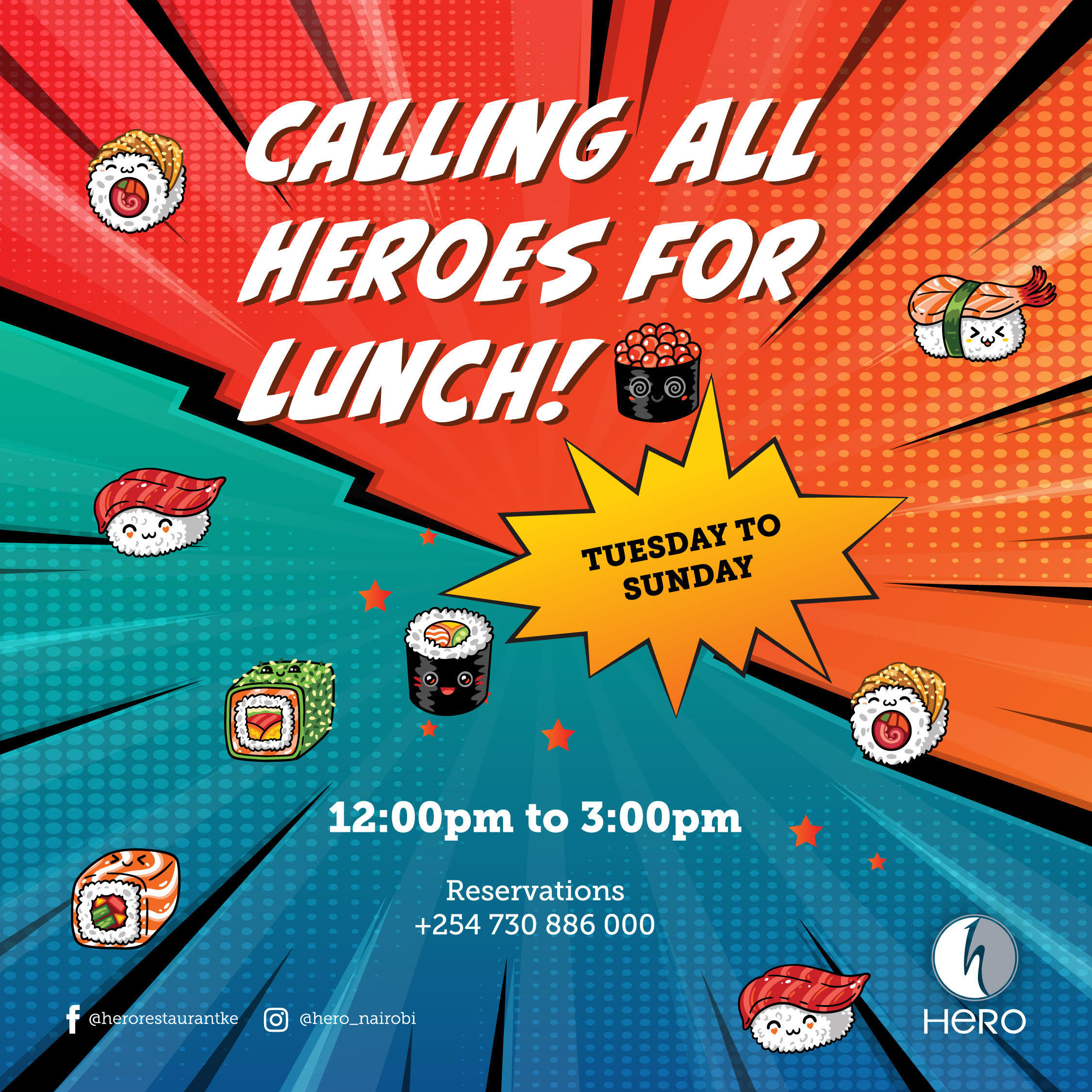Superheroes' Lunch
