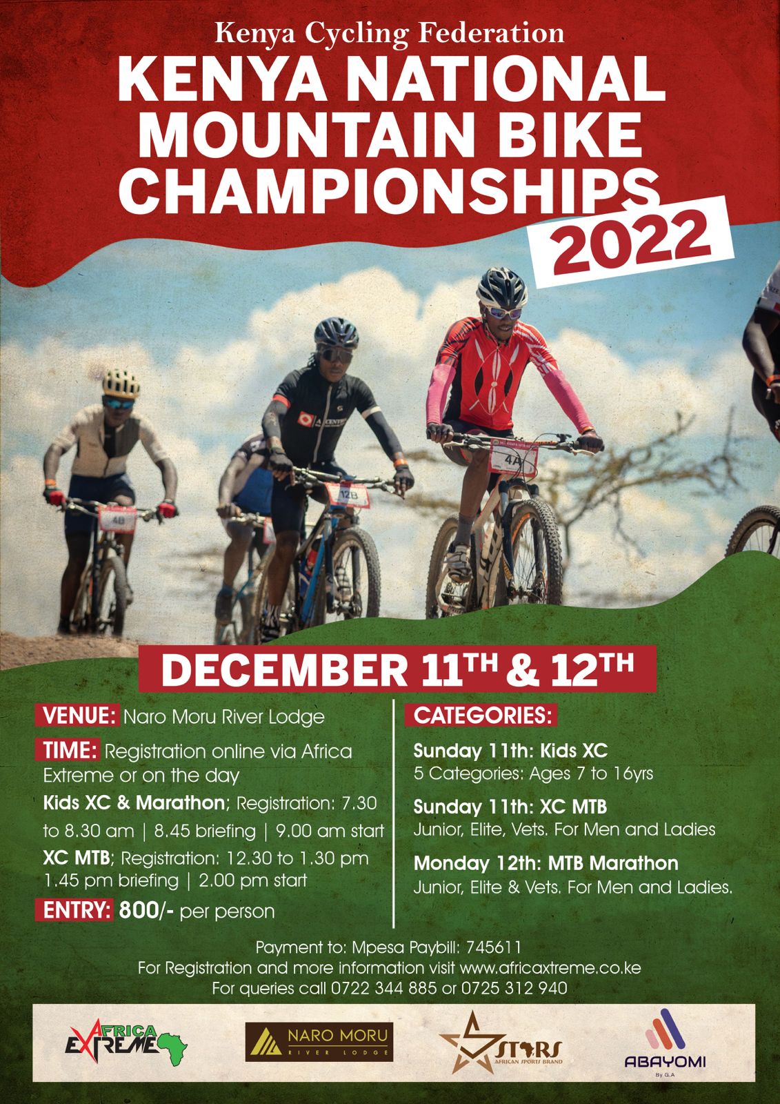 Kenya National Mountain Bike Championships 2022