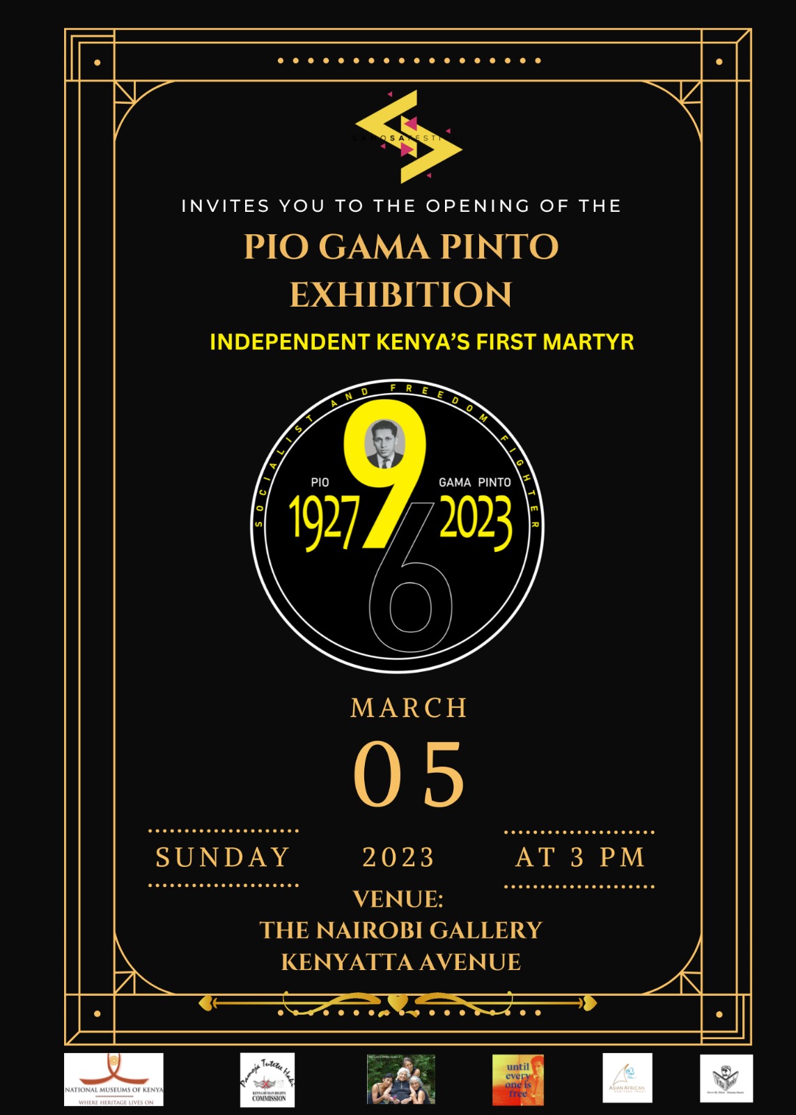 Pio Gama Pinto Exhibition