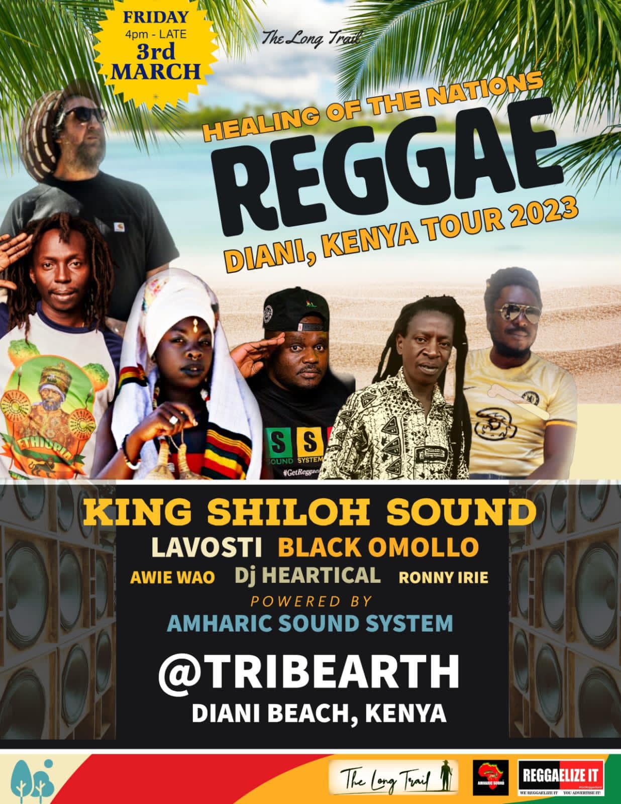 Healing of The Nations Reggae Diani, Kenya Tour