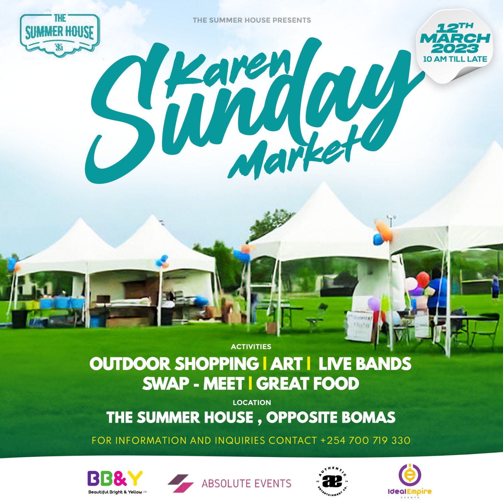 Get your tickets to The Karen Sunday Market