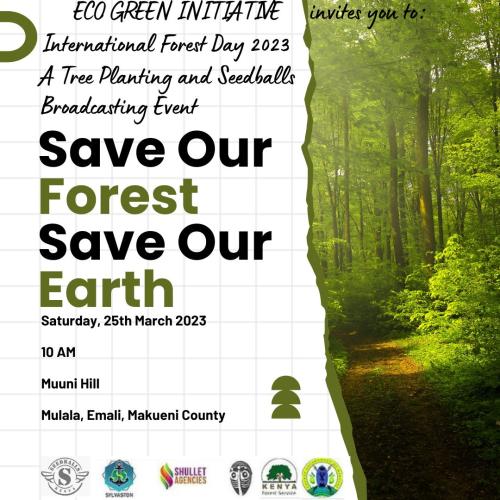 Save Our Forest Save Our Earth