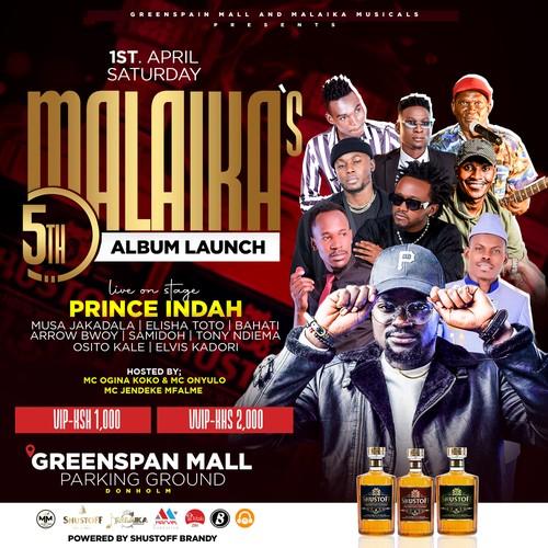 Malaika's 5th Album Launch