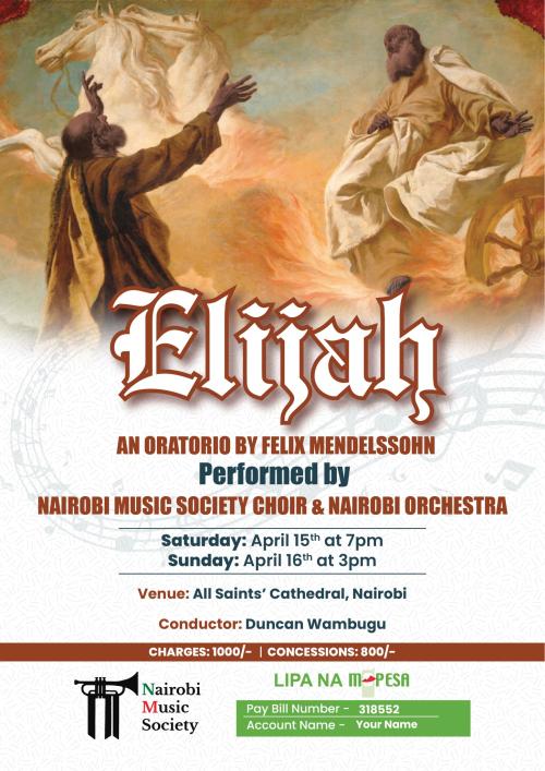 Elijah an Oratorio by Felix Mendelssohn