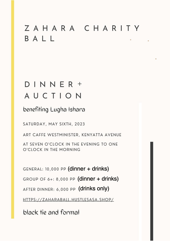 Zahara Ball benefiting Lugha Ishara