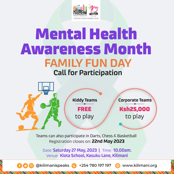 Mental Health Awareness Family Fun Day