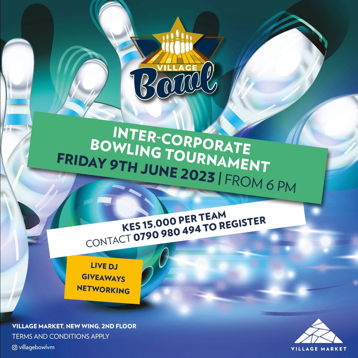 Get your tickets to Intercorporate Bowling Tournament