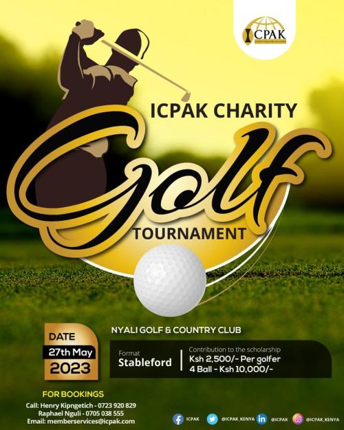 ICPAK Charity Golf Tournament
