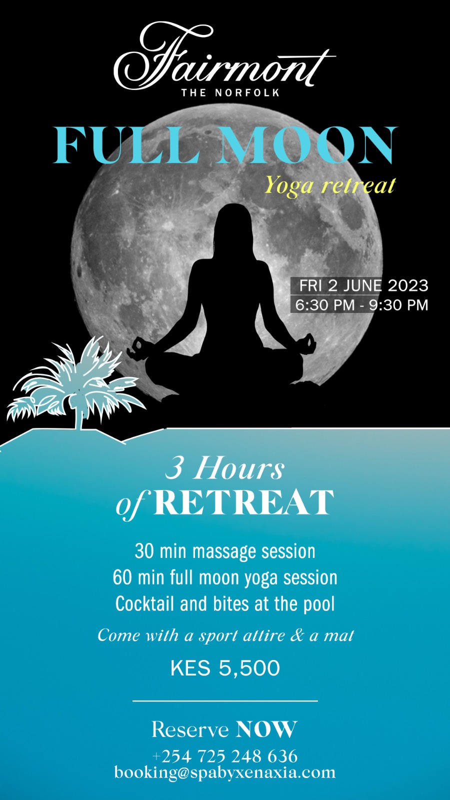 Full Moon Yoga retreat