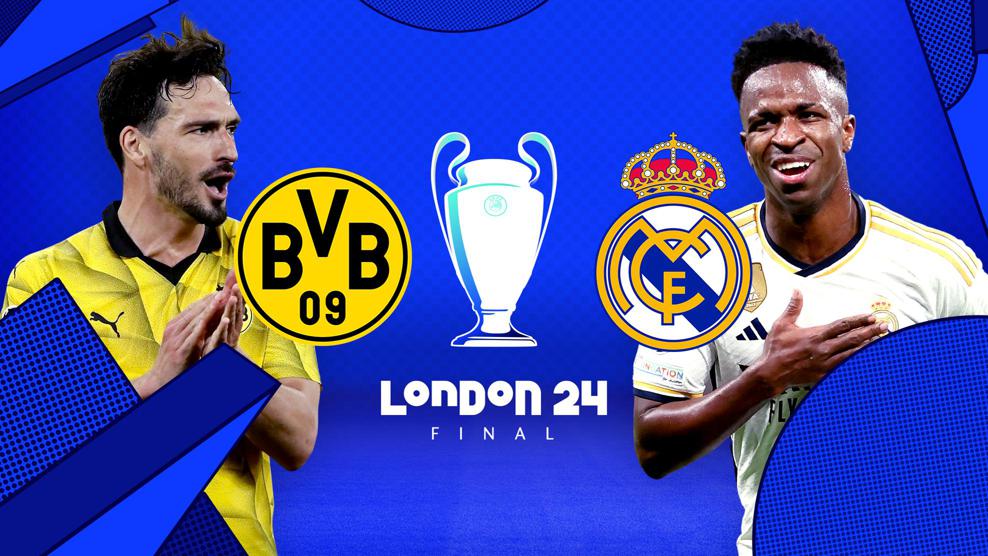 Dortmund vs Real Madrid UCL FINAL